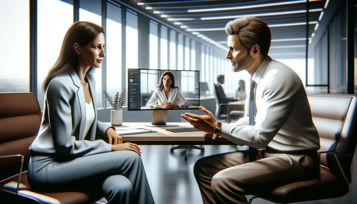 Beratungsgespraech Beratungsgespräch in der Geheimnisagentur.